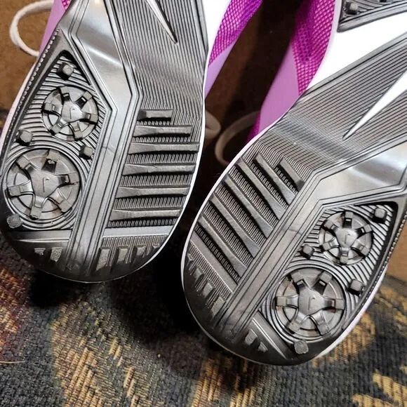 Nike Women's Purple and White Hyperfuse Mesh Golf Shoes- Size 8.5