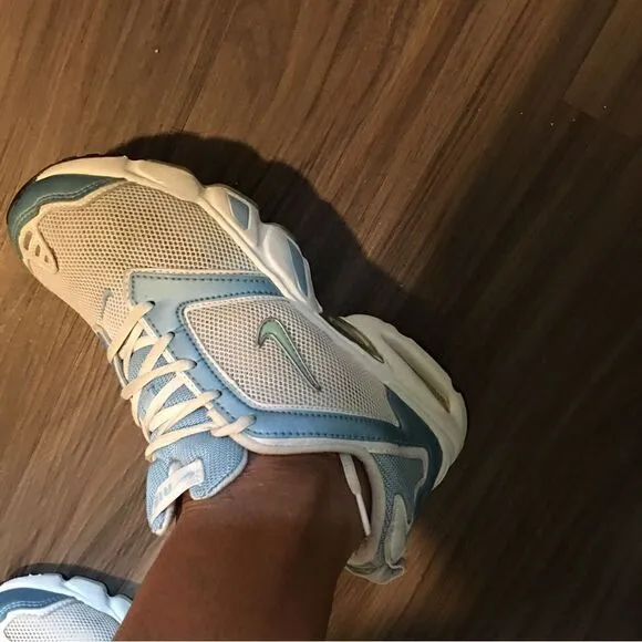 Nike 2003  Air Max Blue shimmer padded mesh!