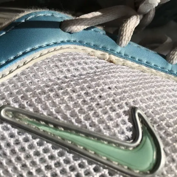 Nike 2003  Air Max Blue shimmer padded mesh!