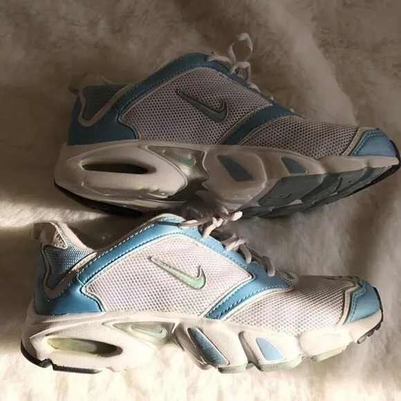 Nike 2003  Air Max Blue shimmer padded mesh!