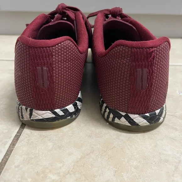NOBULL Cabernet Zebra Trainer shoes Superfabric Size women's 8.5