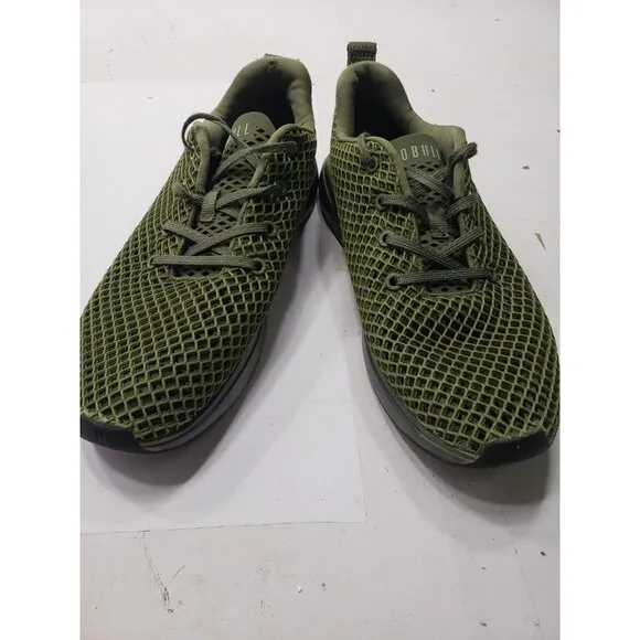 NOBULL M9.5 W11 Diamond Mesh Runner Camo Army Green Camouflage Athletic Shoes