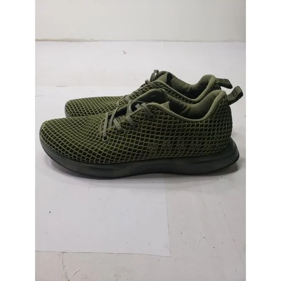 NOBULL M9.5 W11 Diamond Mesh Runner Camo Army Green Camouflage Athletic Shoes