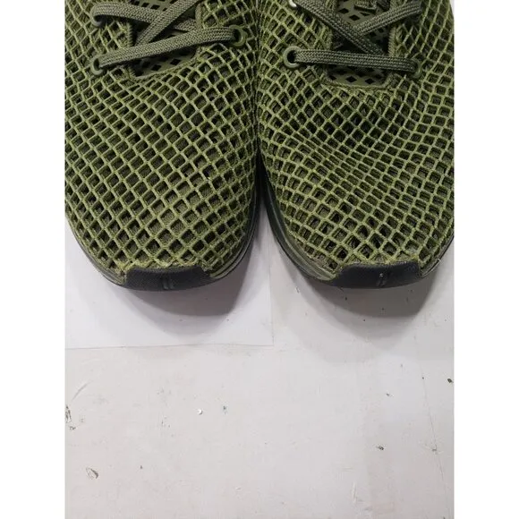 NOBULL M9.5 W11 Diamond Mesh Runner Camo Army Green Camouflage Athletic Shoes