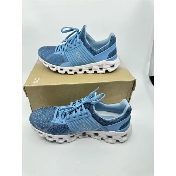 Nwb ON Cloudswift Women's Running Shoes Size 7 Glacier/White
