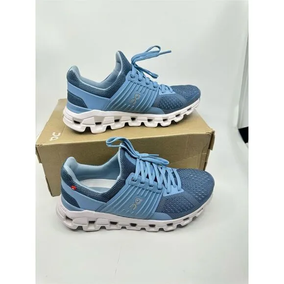 Nwb ON Cloudswift Women's Running Shoes Size 7 Glacier/White