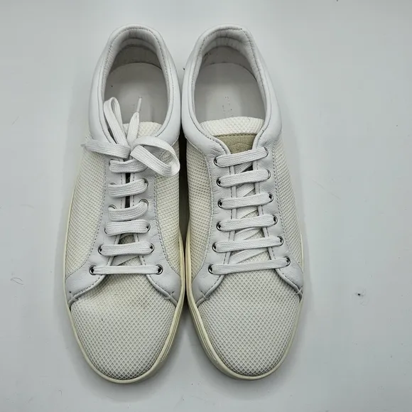 NWB Rag and Bone kent lace up sneakers off white mesh size 39.5