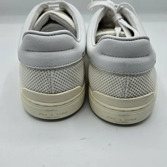 NWB Rag and Bone kent lace up sneakers off white mesh size 39.5
