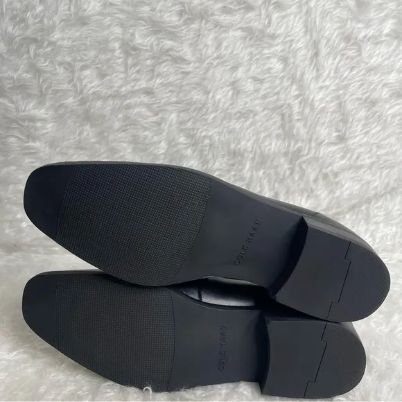 NWOB Cole Haan Mens Loafer Dress Shoes Black Penny Slip On Size 11
