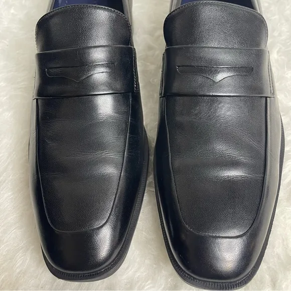 NWOB Cole Haan Mens Loafer Dress Shoes Black Penny Slip On Size 11
