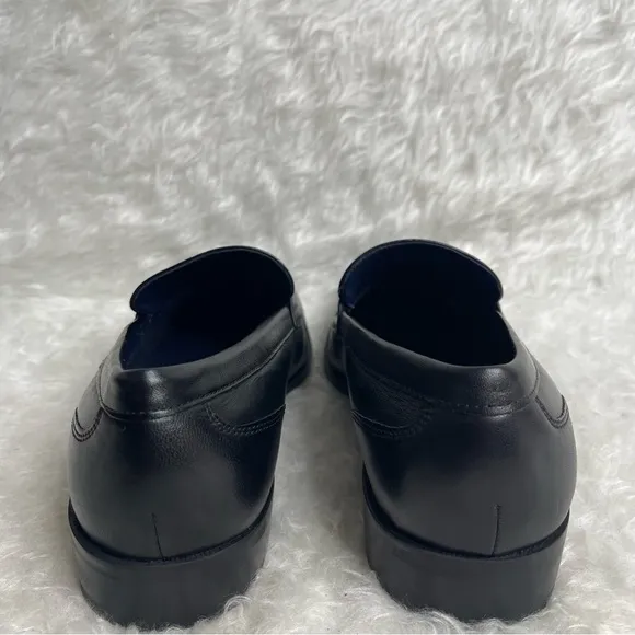 NWOB Cole Haan Mens Loafer Dress Shoes Black Penny Slip On Size 11
