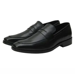 NWOB Cole Haan Mens Loafer Dress Shoes Black Penny Slip On Size 11