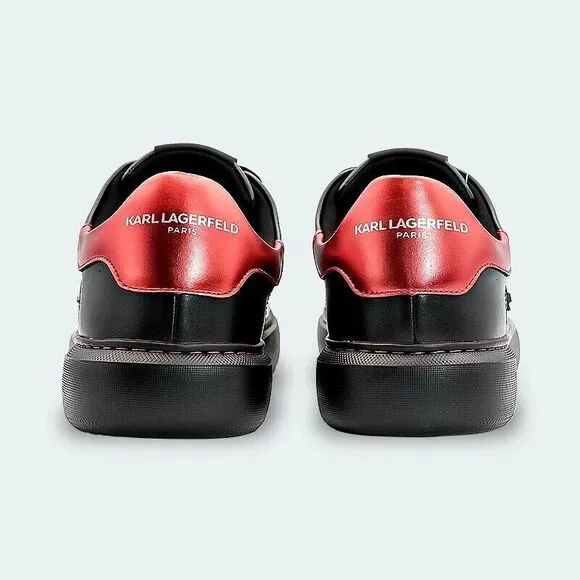 NWOB KARL LAGERFELD PARIS Men's SHOES 12 M Phylon Sole Leather Sneaker LIGHT