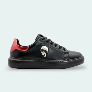 NWOB KARL LAGERFELD PARIS Men's SHOES 12 M Phylon Sole Leather Sneaker LIGHT