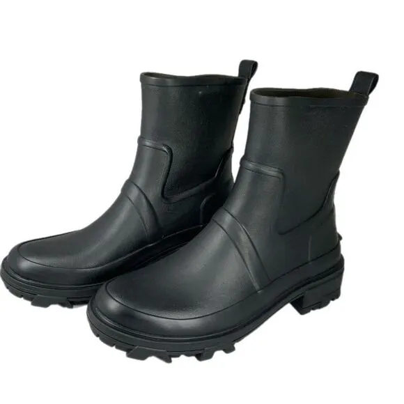 NWOB rag &amp; bone Shiloh Chunky Heel Rubber Ankle Rain Boots Size 41