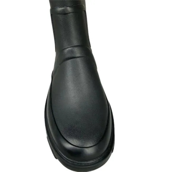 NWOB rag &amp; bone Shiloh Chunky Heel Rubber Ankle Rain Boots Size 41