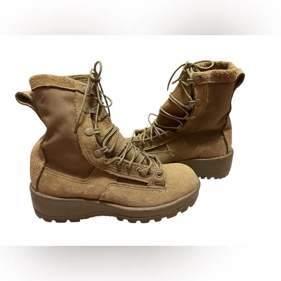 💙💙🌼NWOT Altama Military Army Combat Boots. Tan Coyote Hot Weather Vibram