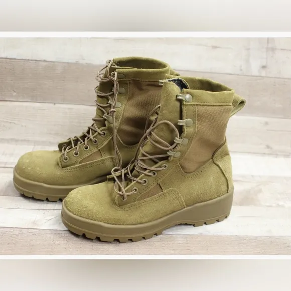 💙💙🌼NWOT Altama Military Army Combat Boots. Tan Coyote Hot Weather Vibram