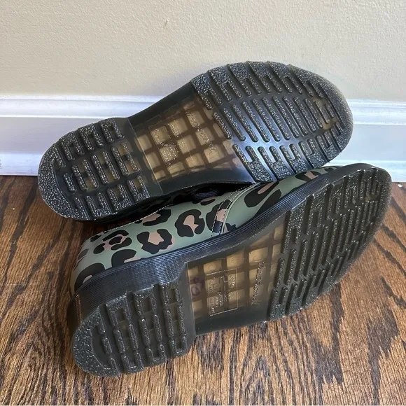 NWOT Dr Martens 1461 Distorted Leopard Print Oxford Shoes