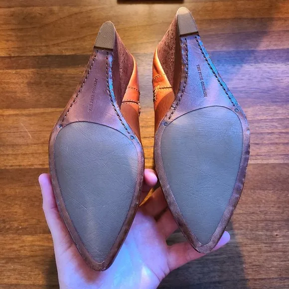 NWOT Frye Ankle Wedge Boots (US 9.5M)