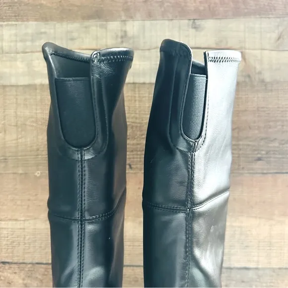NWOT G by Guess Black Knee-High Combat Boots