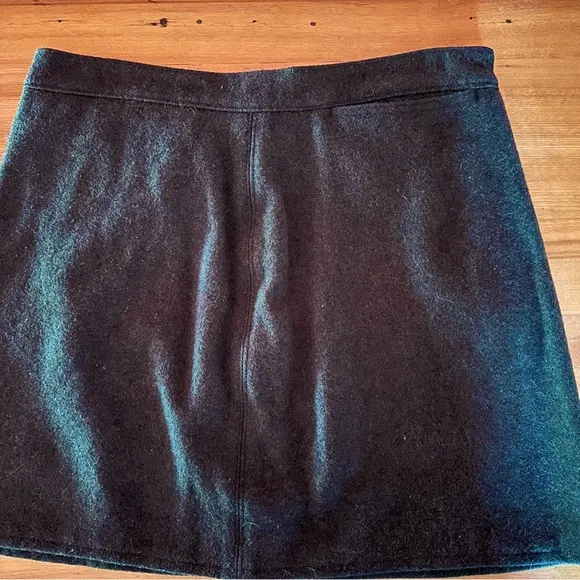💚NWOT green Vintage Abercrombie &amp; Fitch wool blend mini, size Medium