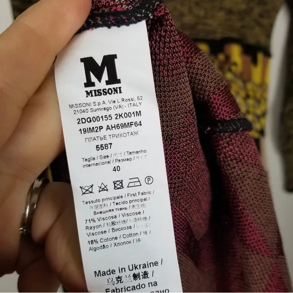 NWOT MISSONI Dress