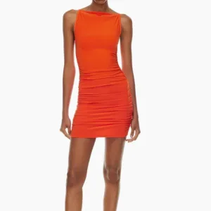 NWT Aritzia Babaton color Hot Cheeky Red Sentiment Dress
