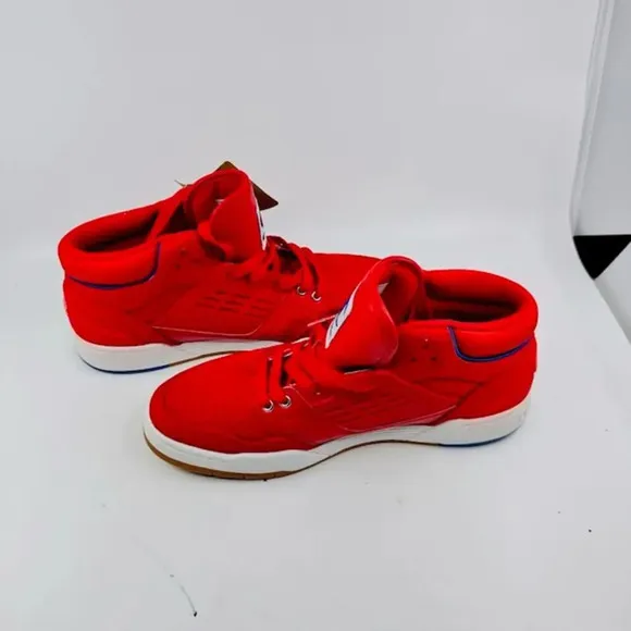 NWT Champion 3 On 3 SP Basketball Shoes High Top Lace Up Mesh Red Mens Size 10M