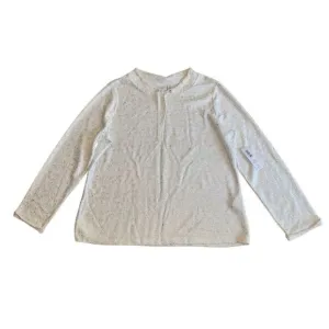 NWT Chico's Womens Shine Bright Pullover Top in Antique White Size 3 (XL)
