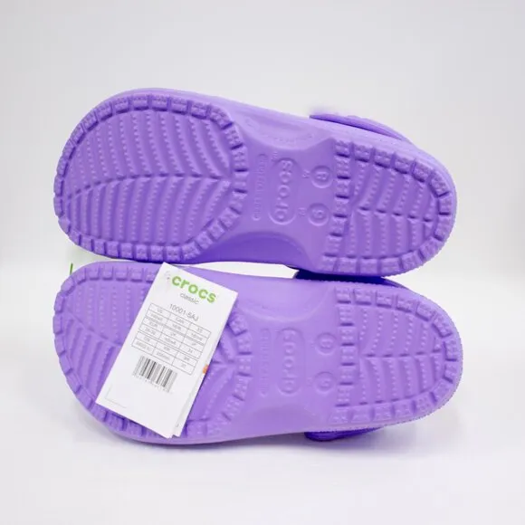 NWT CROCS Classic Clogs Women's 8, Galaxy Color, Slingback Sandals Comfort Shoes