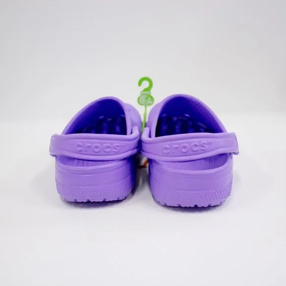 NWT CROCS Classic Clogs Women's 8, Galaxy Color, Slingback Sandals Comfort Shoes