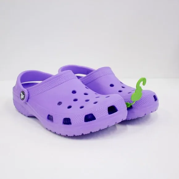 NWT CROCS Classic Clogs Women's 8, Galaxy Color, Slingback Sandals Comfort Shoes