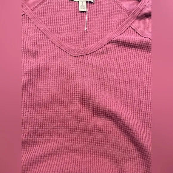 NWT Free People Santa Clara Oversized Thermal Shirt