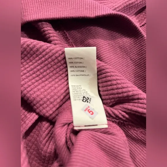 NWT Free People Santa Clara Oversized Thermal Shirt
