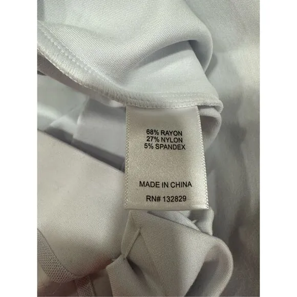 NWT Helsa The Stephanie Dress in White Size S $298