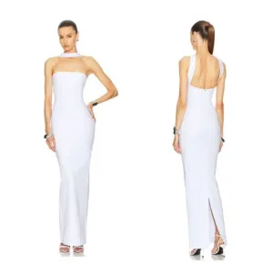 NWT Helsa The Stephanie Dress in White Size S $298