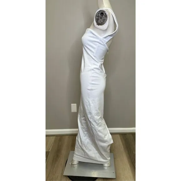 NWT Helsa The Stephanie Dress in White Size S $298