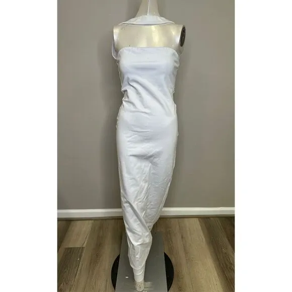 NWT Helsa The Stephanie Dress in White Size S $298