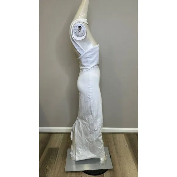 NWT Helsa The Stephanie Dress in White Size S $298