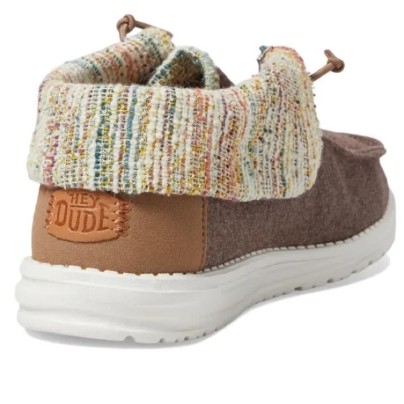 NWT Hey Dude Wendy Wooly Twill Fold Boot