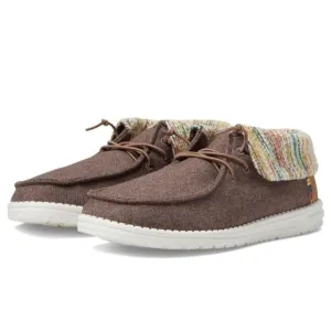 NWT Hey Dude Wendy Wooly Twill Fold Boot