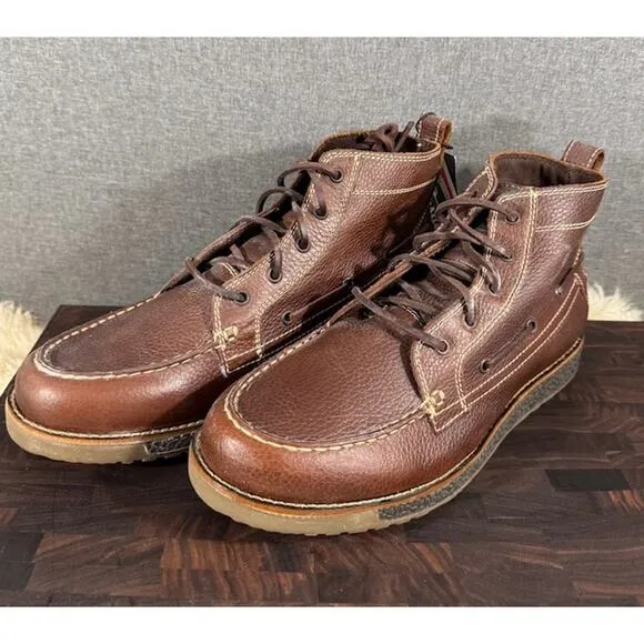 NWT Justin Leather Mens Boot
