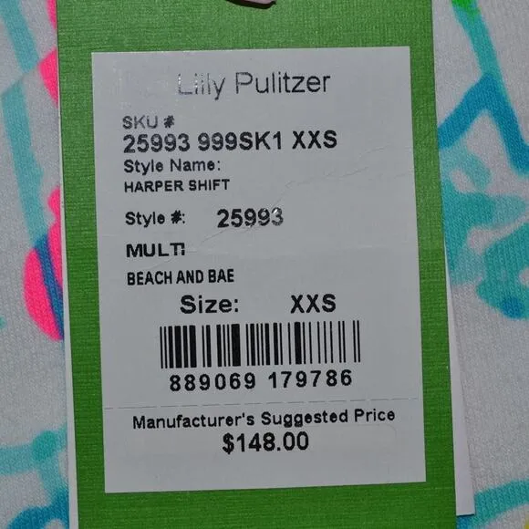 NWT Lilly Pulitzer Classic Sail Boat Dress