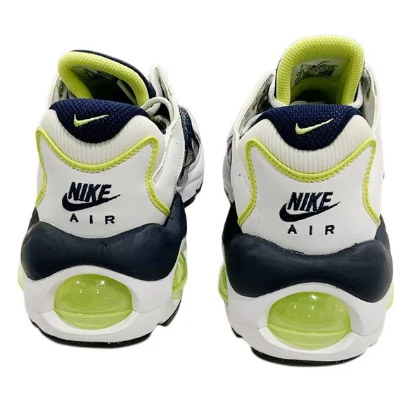 NWT NIKE AIR MAX TW MSRP$199 MEN'S WHITE NAVY RUNNING SHOES SNEAKERS
