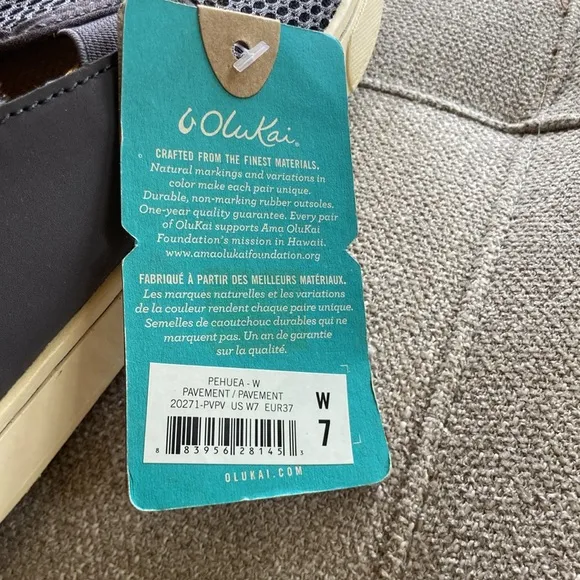 NWT Olukai Pehuea Women’s Breathable Slip On Shoes