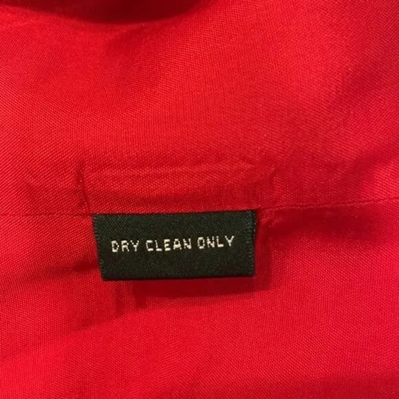 NWT Ralph Lauren 100% Linen Red Blazer Jacket Womens Size 14