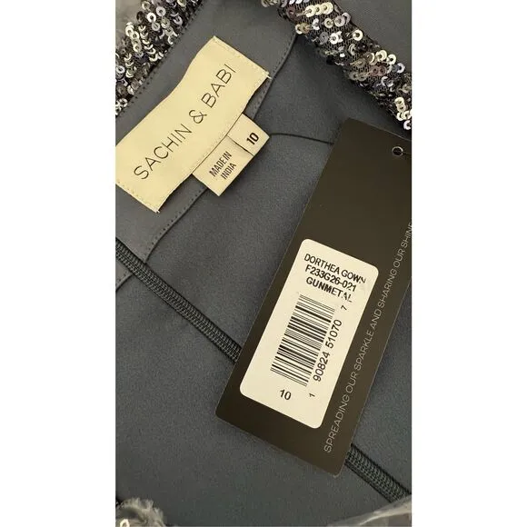🚨NWT SACHIN &amp; BABI Dorthea Gown Size 10