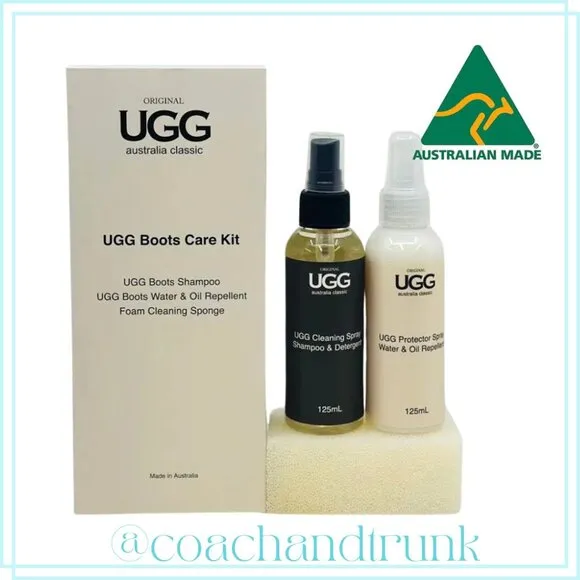NWT UGG ORIGINALS IMPORTED FROM AUSTRALIA SHAMPOO &amp; WATERPROOFING KIT