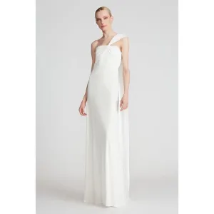 NWT HALSTON BLAINE JERSEY TWIST GOWN SIZE 10 $495